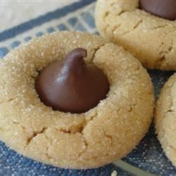 Peanut Butter Blossom cookies
